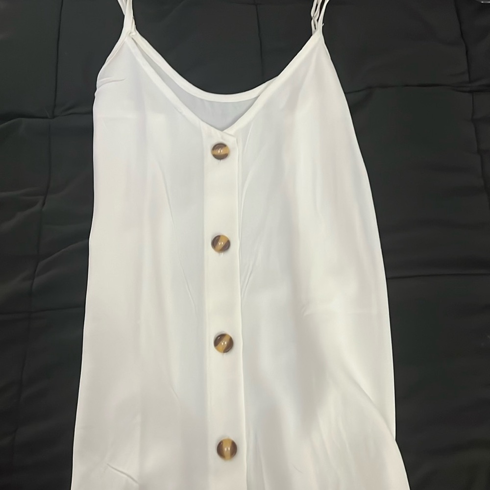 White tank top